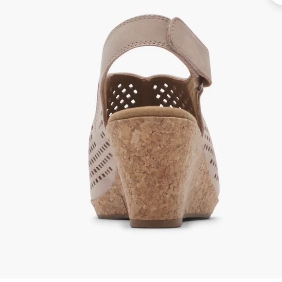 Rockport Women’s Briah Perforated Slingback Sandal New With Box Size 11 - Picture 4 of 8